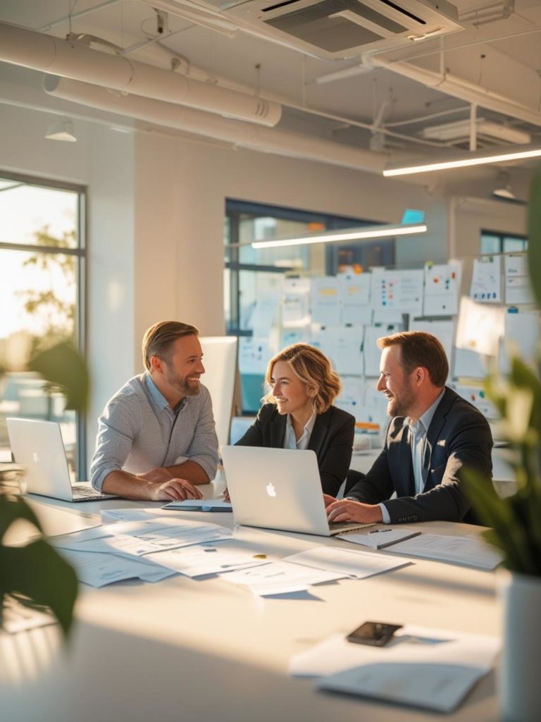 Local owners review clear next steps with a Fresno IT advisor. Local owners review clear next steps with a Fresno IT advisor.